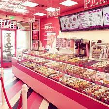 Pinkboxdoughnuts New Digs Reposted From Pinkboxdoughnuts Get Regrann Have You Been To Our New Store On T Donut Shop Las Vegas Travel Guide Doughnuts