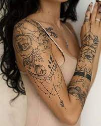 90 Most Lovely Half Sleeve Tattoos Inspirational Art For Woman Page 56 Of 91 Trendy Elves Tattoos Sleeve Tattoos For Women Henna Arm Tattoo
