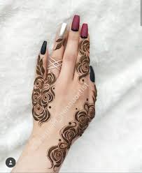 Henna Finger Henna Designs Mehndi Designs Henna Designs Hand