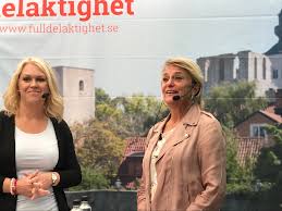 Minister for health and social affairs. Lena Hallengren Funktionsratt Sverige