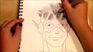Learn how to draw the flash cartoon! Kid Flash Speed Draw Youtube