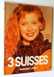 Chez 3 suisses, il y en a pour toute la famille ! 3 Suisses Catalogue Automne 90 Tres Bon Couverture Souple 1990 Claudine Bouvier