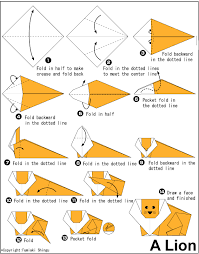 30 Beautiful Examples Of Easy Origami Animals Easy Origami Animals Origami Easy Origami Lion
