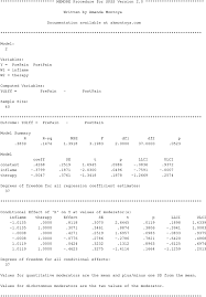 Regression analysis that uses polynomials to model curvature can make interpreting the results trickier. Moderation Analysis In Two Instance Repeated Measures Designs Probing Methods And Multiple Moderator Models Springerlink
