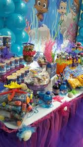 Candy Bar Bubble Guppies Birthday Bubble Guppies Birthday Party Bubble Birthday Parties Bubble Birthday