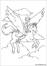 Ausmalbilder Barbie Pegasus Einhorn Zum Ausmalen Ausmalbilder Ausmalbilder Einhorn