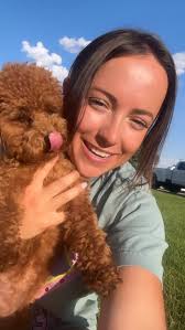 Maple Leaves has the cutest lil sploot! He's wavy coated, rich Carmel color  and is very sweet playful little guy! He's available for adoption! Link in  bio to fill out his puppy