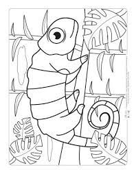 Of course, after you get a copy, you will have to multiply it so every child has one. Safari And Jungle Animals Coloring Pages For Kids Animal Coloring Pages Jungle Coloring Pages Jungle Animal Crafts