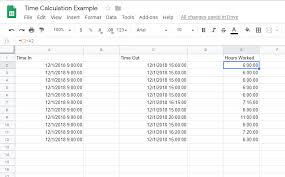A day is the approximate time it takes for the earth to complete one rotation. How To Calculate Time In Google Sheets