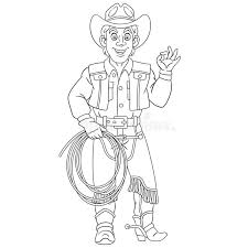 See more ideas about adult coloring pages, coloring pages, adult coloring. Cowboy Coloring Stock Illustrations 255 Cowboy Coloring Stock Illustrations Vectors Clipart Dreamstime