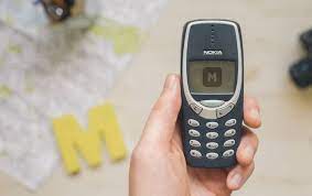Nokia 3310 Hold By One Hand Phone Mockup Nokia Psd