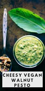 Cheesy Vegan Walnut Pesto Recipe Pesto Recipe Vegan Pesto Recipe Walnut Pesto