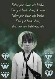 Bts Tomorrow Kpop Quotes Bts Quotes Follow Dreams