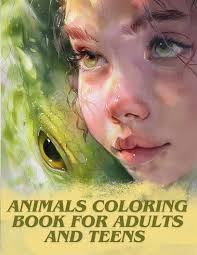 Animals Coloring Book for Adults and Teens: 25 Amazing Designs of People  Portraits with Their Pets and Wildlife Inhabitants. Cute Coloring Page for  Relaxation and Anxiety Relief : GILBERT, EILEEN: Amazon.ae: Books