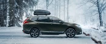 2018 Honda Cr V Black Color Snow Winter Hd Widescreen Wallpaper Latest Cars