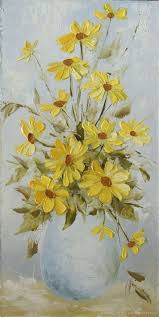 Black And White Flower Painting Ideas 40 Simple Watercolor Paintings Ideas For Beginners To Copy Flower Art Painting Art Painting Oil Small Canvas Paintings