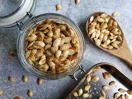 Crunchy Soaked Roasted Pumpkin Seeds Recipe Homestead And Chill Recipe Pumpkin Seed Recipes Roasted Pumpkin Seeds Pumpkin Seeds