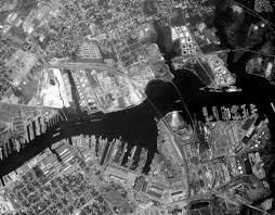 An Aerial View Of Norfolk Naval Shipyard Substandard