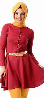 Tozlu Giyim Yazlik Kirmizi Kemerli Tunik Modelleri 2015 Modest Outfits Hijab Fashion Fashion