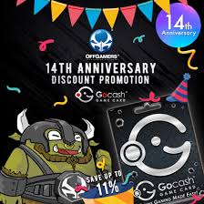 Buy gocash game card (global) through offgamers to recharge your gocash account. Offgamers On Twitter Gocash Game Card Discount Promotion Offgamers 14th Anniversary Here S A Discount Offer Of 11 On Gocash Game Card Global Limited Time Only Enjoy The Offer And Get Your Gocash