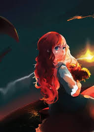 Moon A Your Magic Will Confuse The Eyes Of Much But Not Mine Red Hair Girl Anime Anime Red Hair Red Hair Anime Characters