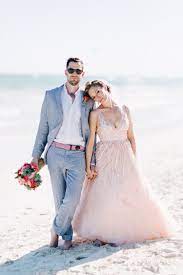 50 Stylish Destination Wedding Groom Attire Ideas Pink Wedding Dresses Groom Wedding Attire Blush Pink Wedding Dress