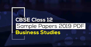 Commerce Students Download Latest Class 12 Business Studies Sample Papers 2019 For Board Exams Sample Paper Cbse Class 12 Maths Class 12 Maths