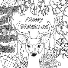 School's out for summer, so keep kids of all ages busy with summer coloring sheets. Get This Adult Christmas Coloring Pages Free To Print Reindeer Card Plm6