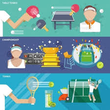 Tennis Banner Set Tennis Table Tennis Ping Pong