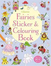 two books in one this bumper activity book is full of sticker and colouring fun in the magical world of the fairy fairy stickers coloring books fairy coloring