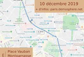 Avec le figaro , visualisez le parcours. Carte Manif Et Greve Du 10 Decembre Parcours Prevu Interdictions Blocages Et Trafic Perturbe Actu Paris