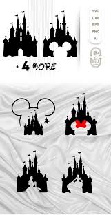 Disney Castle Svg Disney Svg Mickey Mouse Svg Minnie Svg Mickey Ears Svg Cinderella Mermaid A Disney Castle Silhouette Disney Castle Disney Castle Tattoo