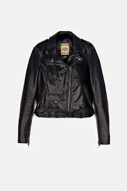 Schott X The Line Leather Jacket Leather Jacket Jackets Leather