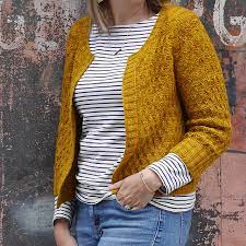 Knitting is a method by which yarn is manipulated to create a textile or fabric.it is used in many types of garments.knitting may be done by hand or by machine. Patron Tricot Gilet Par Olive Knits En Francais