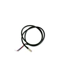 The ds18b20 runs well on 3.3v so no level shifter or special power supply is needed. Maxim Waterproof Temperature Sensor Ds18b20
