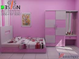 Selain sebagai tempat beristirahat, rancang tempat tidur dengan additional extra bed yang dapat digunakan untuk nanny atau teman anak saat menginap di sana. 8 Desain Kamar Anak Perempuan Dan Laki Laki Minimalis