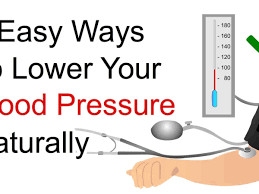 Try these 10 lifestyle changes. 5 Easy Ways To Lower Your Blood Pressure Naturally