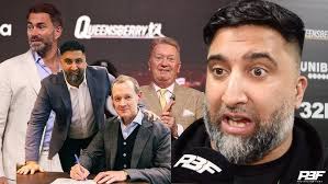 "EDDIE HEARN, FRANK WARREN, WE'RE NOT FAR OFF"