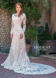 Mon Cheri Tr11838 Long Sleeve Lace Modest Wedding Gown Mermaid Wedding Dress With Sleeves Wedding Dress Long Sleeve Ball Gowns Wedding