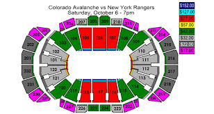 Nhl The Sprint Center Seating Chart
