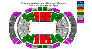 nhl the sprint center seating chart