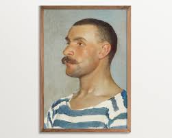 Guy Painting Original