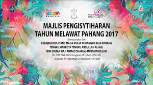 Tahun melawat pahang kebetulannya jatuh pada tahun ni, 2017. Rakaman Majlis Pengisytiharan Tahun Melawat Pahang 2017 Youtube