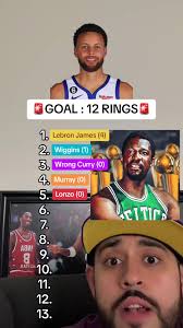 LeBron James & Steph Curry 12 Rings Challenge