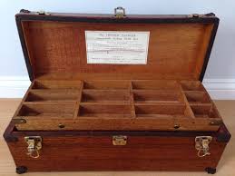 Vintage Classic Tronick Tackler Wood Nonsinkable Fishing Tackle Box C 1940 S Fishing Tackle Box Tackle Box Fishing Tackle