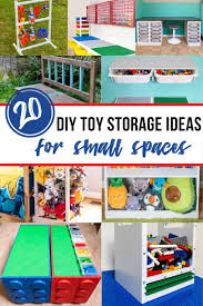 Make this easy diy nerf gun storage rack out of pvc pipe to hang them all in one place! 20 Diy Toy Storage Ideas For Small Spaces The Handyman S Daughter