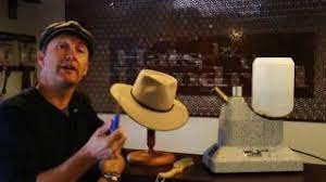 How To Remove Stains On An Akubra Tutorial By Hats By The Hundred Youtube