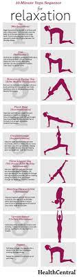Six years ago, i started doing yoga each morning and now i do it morning and night for about ten to twenty minutes of a stretch routine to focus on diaphragmatic breathing as you move with your. 10 Minute Yoga Sequence For Relaxation Infographic