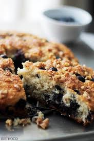 Looking for a dessert with all the taste, but fewer calories? Lightened Up Blueberry Coffee Cake Recipe Diethood