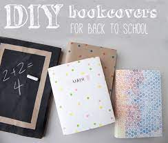 Some cool covers can even improve the look and feel of many books, and make the reading even more enjoyable. Diy Back To School Book Covers